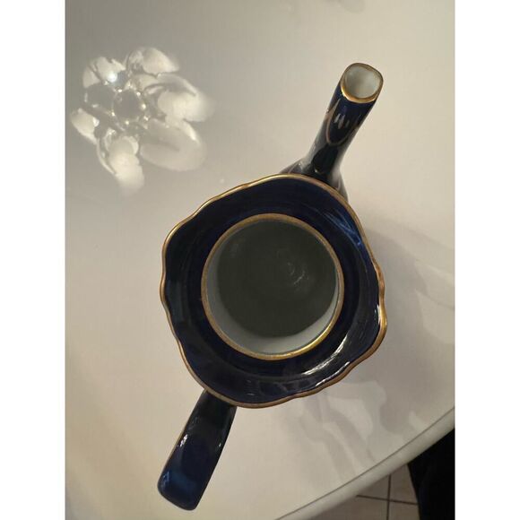 JLMENAU Graf Von Henneberg-Porzellan 1777 Echt Kobalt Germany Coffee Set - Picture 10 of 16